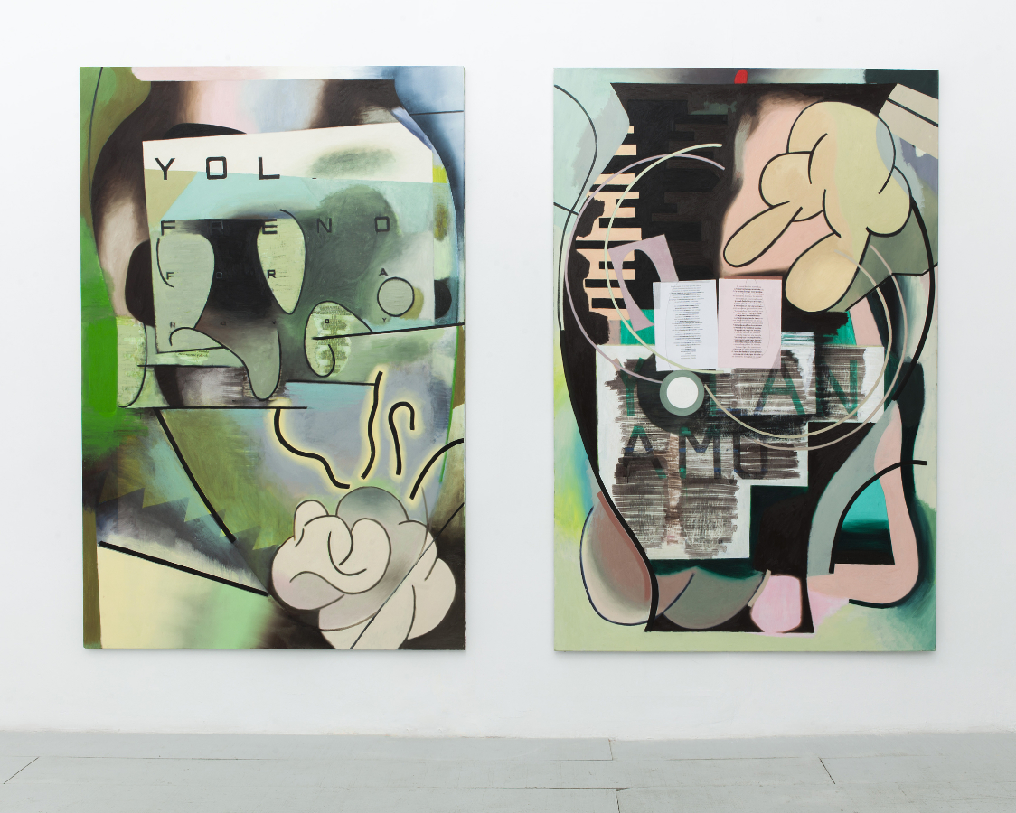 Installation view.