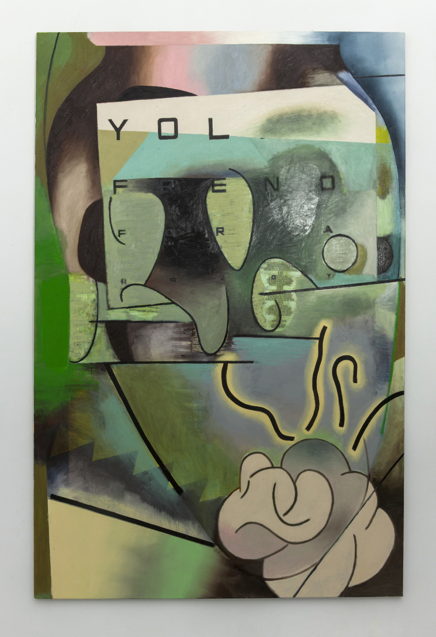 Installation view.