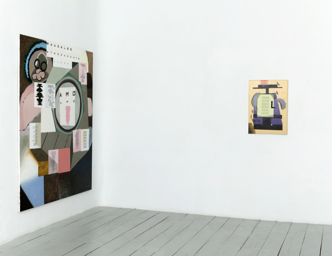Installation view.