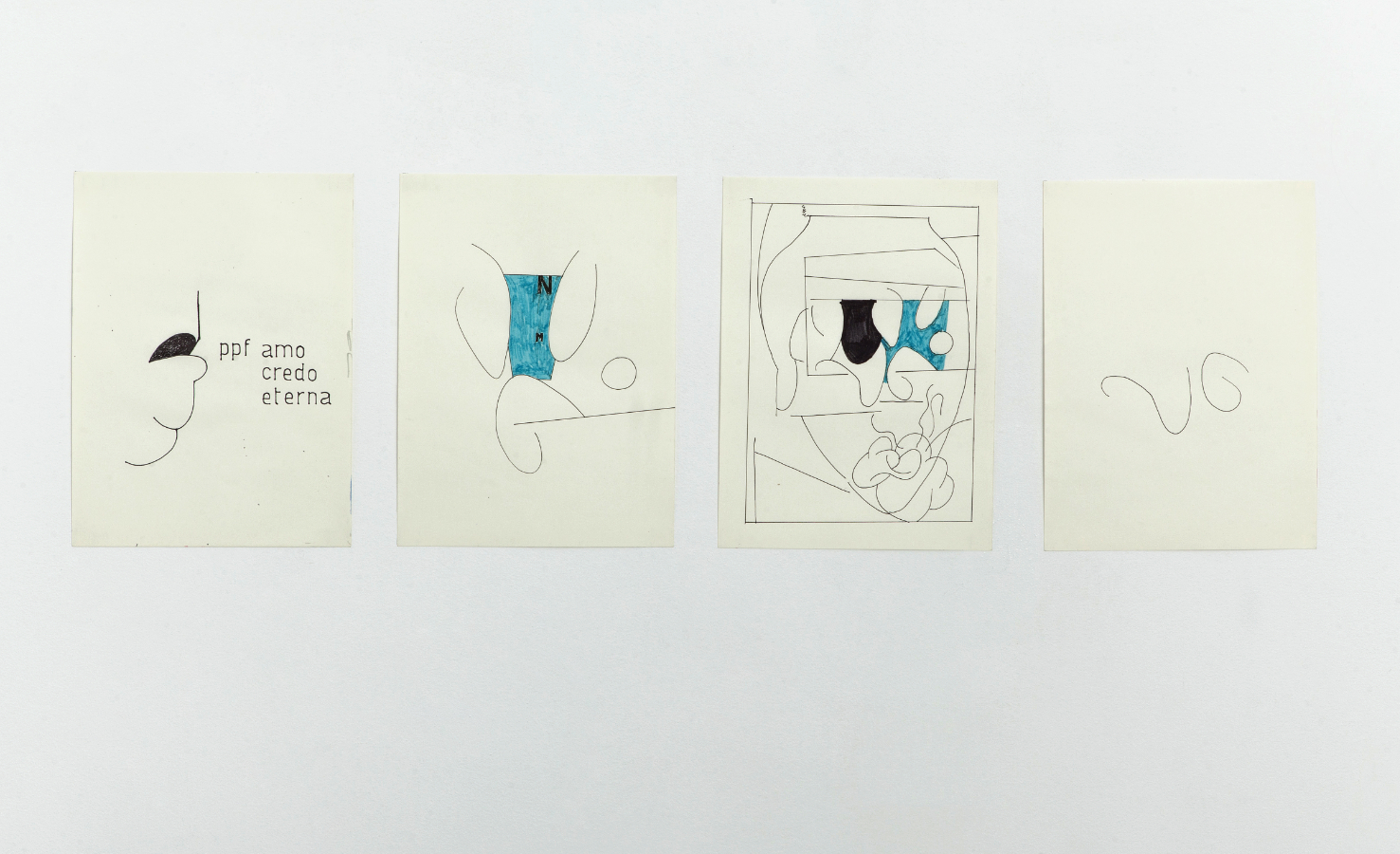 Installation view.