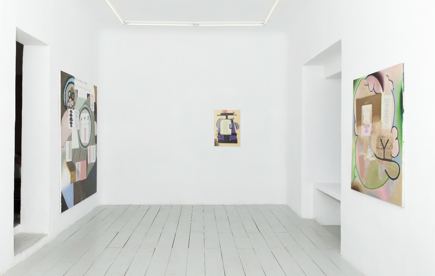 Installation view.