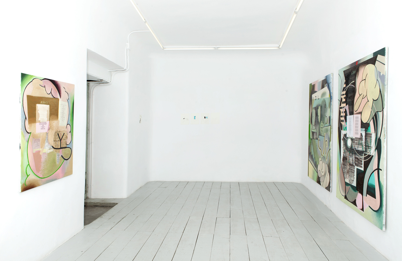 Installation view.